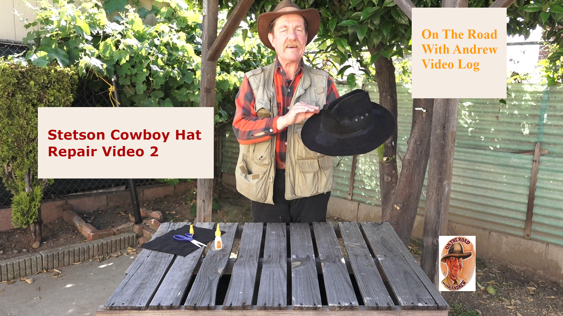 Stetson Cowboy Hat Repair