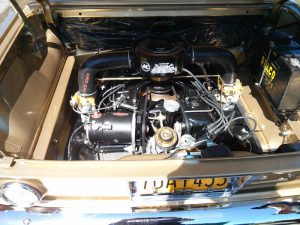 A very clean Corvair engine