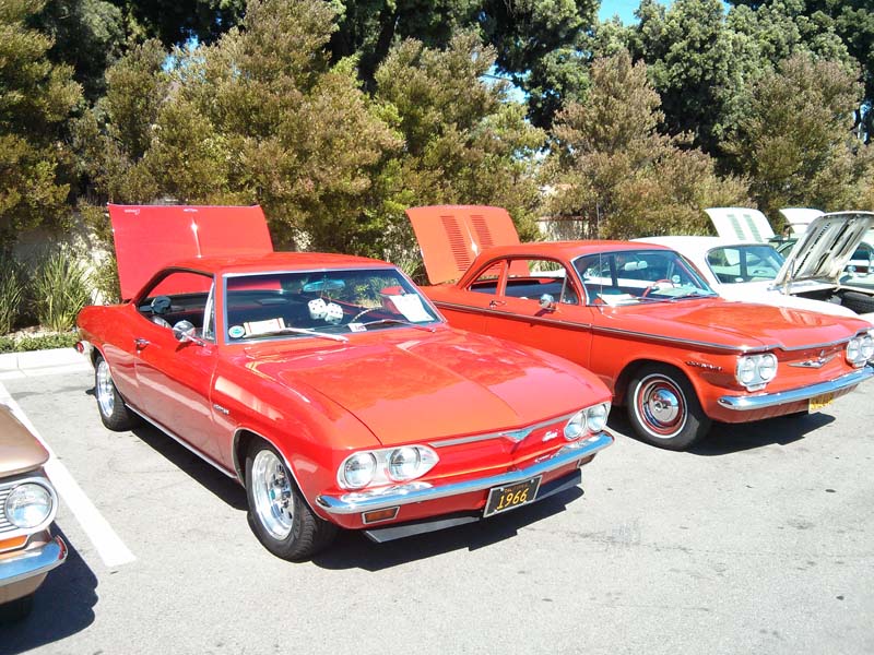 Corvair Car Show at Bob’s Big Boy - My On The Road