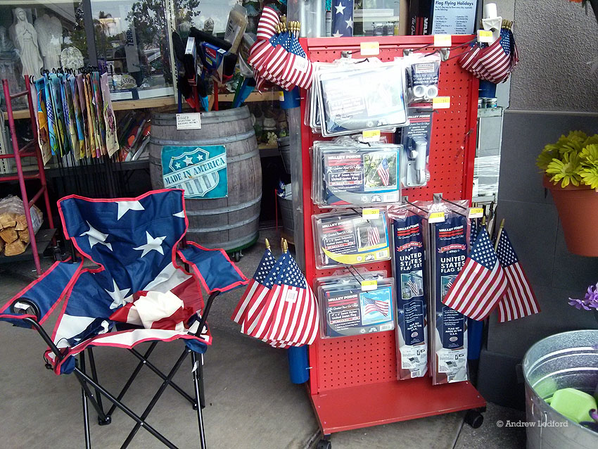 Fourth Of July Decorations and Flags