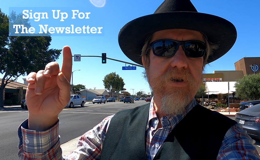 Newsletter Sign Up With Andrew